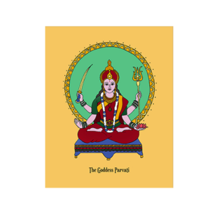 Parvati Hindu Goddess Fine Art Print