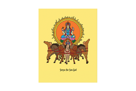 Surya Hindu God of the Sun