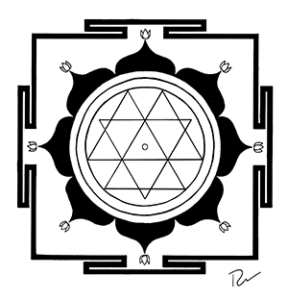 Durga Yantra Illustration