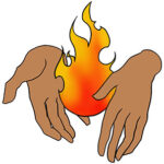 Agni Deva Fire with Hands