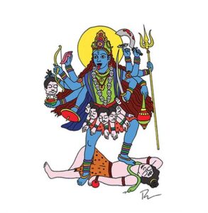 Kali Deity Art