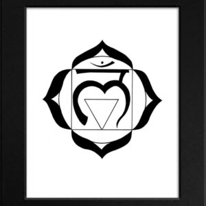 Root Chakra Black Mat