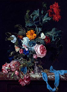 Symbolic Flower Painting