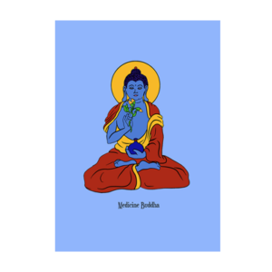 Medicine Buddha Fine Art Print