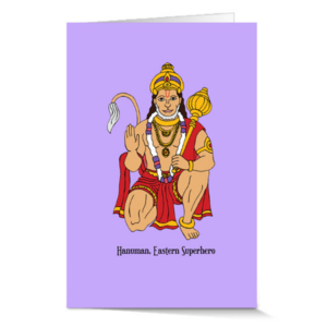 Hanuman Monkey Faced Hindu God Note Cards