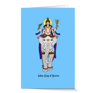 Indra King of Heaven Note Cards