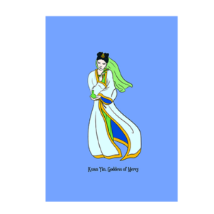 Kuan Yin Goddess of Mercy Print