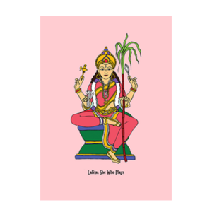 Lalita Hindu Goddess Print