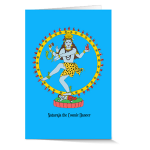 Nataraja the Cosmic Dancer Note Cards