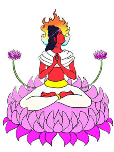 Pandaravasini Female Buddha