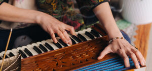 Harmonium Playing