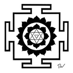 Baglamuhki Yantra Sacred Symbol