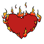Fire of the Heart Symbol Icon