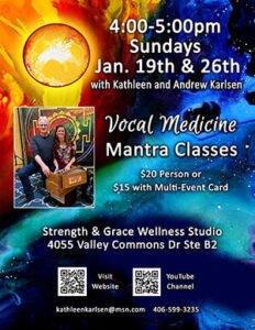 Vocal Medicine Mantra Classes