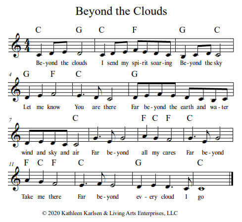 Beyond the Clouds by Kathleen Karlsen
