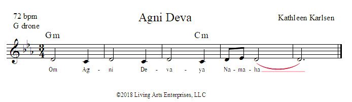 Agni Deva Mantra to the Hindu Fire God