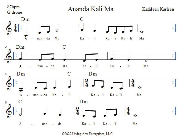 Ananda Kali Ma Mantra