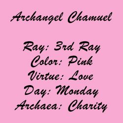 Archangels of the Seven Rays Chamuel Pink