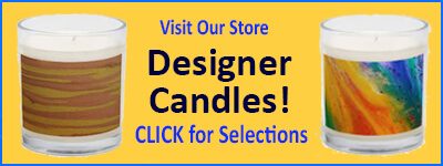 Designer Candles from Vocal Medicine