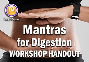 Digestion Healing Mantras Handout