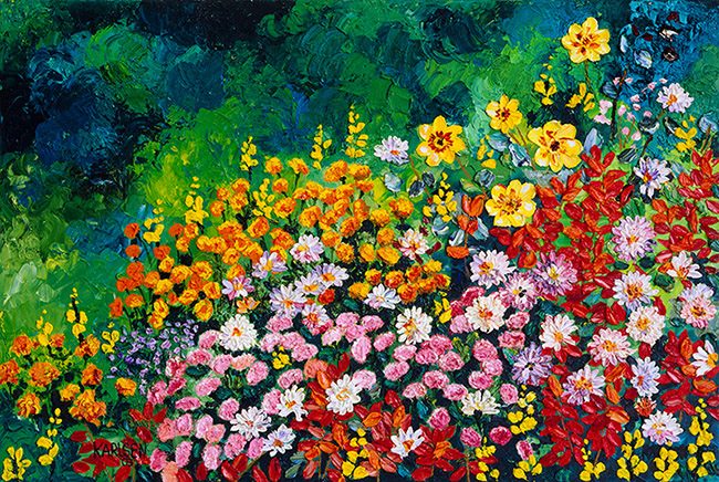 Dream of Flowers Painting