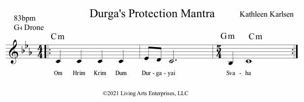 Durga's Protection Mantra Score