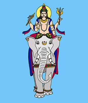 Indra Hindu Deity Root Chakra Meaning