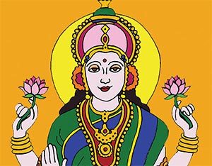 Lakshmi Goddess of Wealth Face