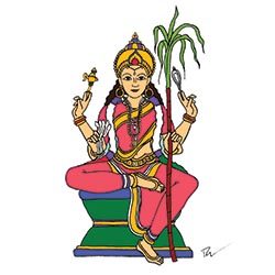 Lalita Goddess KLIM One Word Mantra