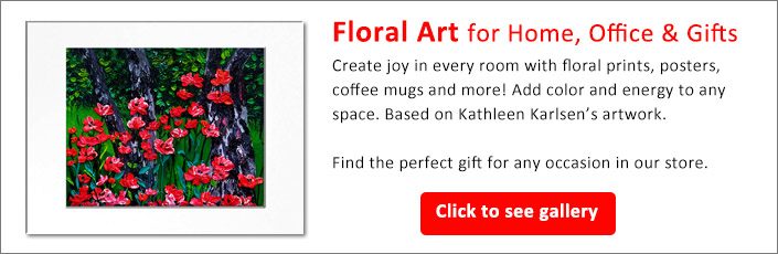 Poppies Small Prints Art Gallery Banner