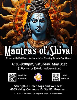 Shiva Mantras at Vocal Medicine Kirtan Event