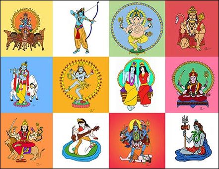Selected Hindu Deities List