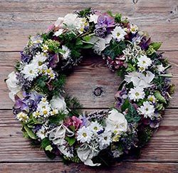Symbolic Flower Wreath