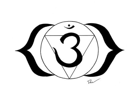 Third Eye Symbol Print