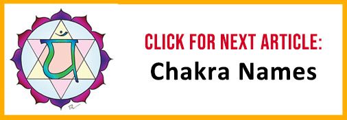 Chakra Names Article