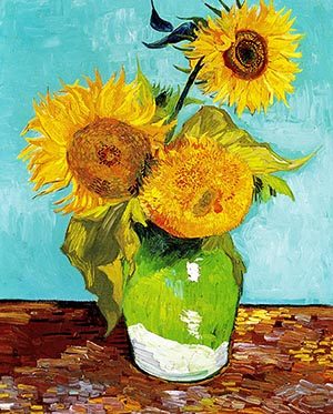 Sunflower Painting by Van Gogh