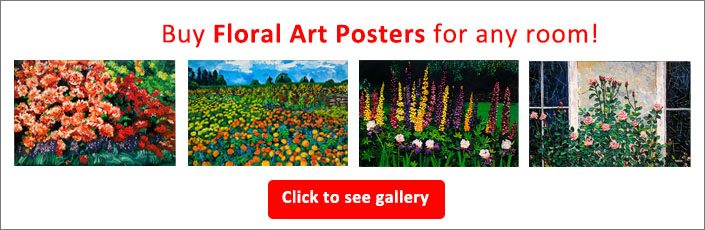 Floral Posters Gallery Banner