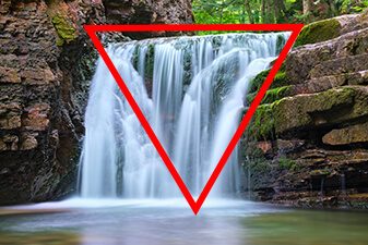 Waterfall Downward Triangle in the Ganesha yantra